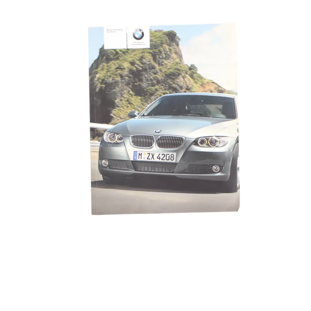 BMW E92 Service Booklet Owner's Handbook Instructions Pouch Case Wallet Set