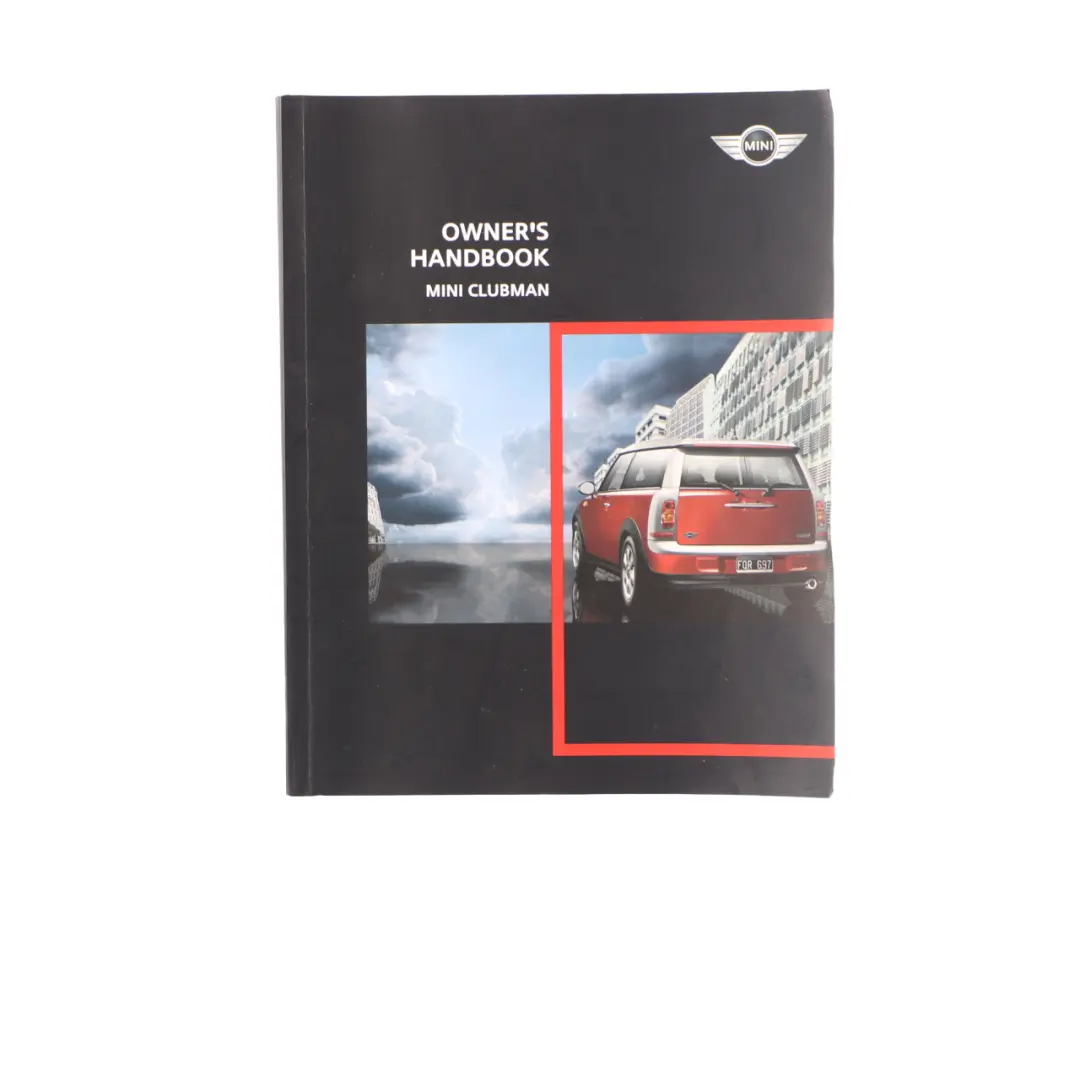 Mini R55 Owner's Handbook Service Booklet Instructions Book Case Set 2601003