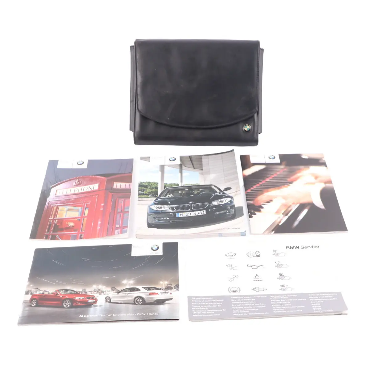 Owner's Manual BMW E87 LCI E81 Hanbook Bucklet For Cars Without idrive 2608007