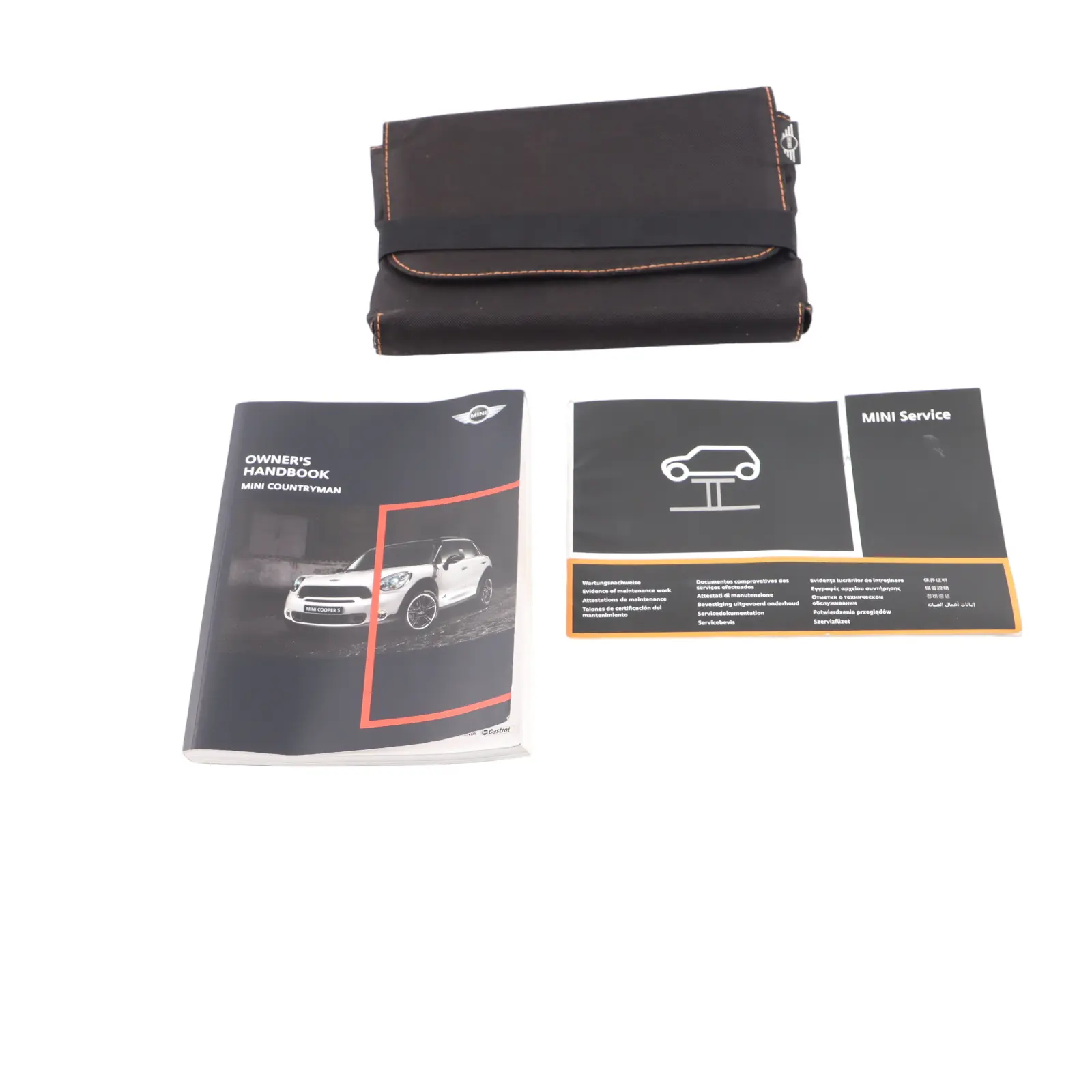 Mini Countryman R60 Service Booklet Owner's Handbook Case Wallet Set 2914810