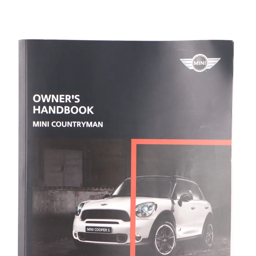 Mini Countryman R60 Service Booklet Owner's Handbook Case Wallet Set 2914810