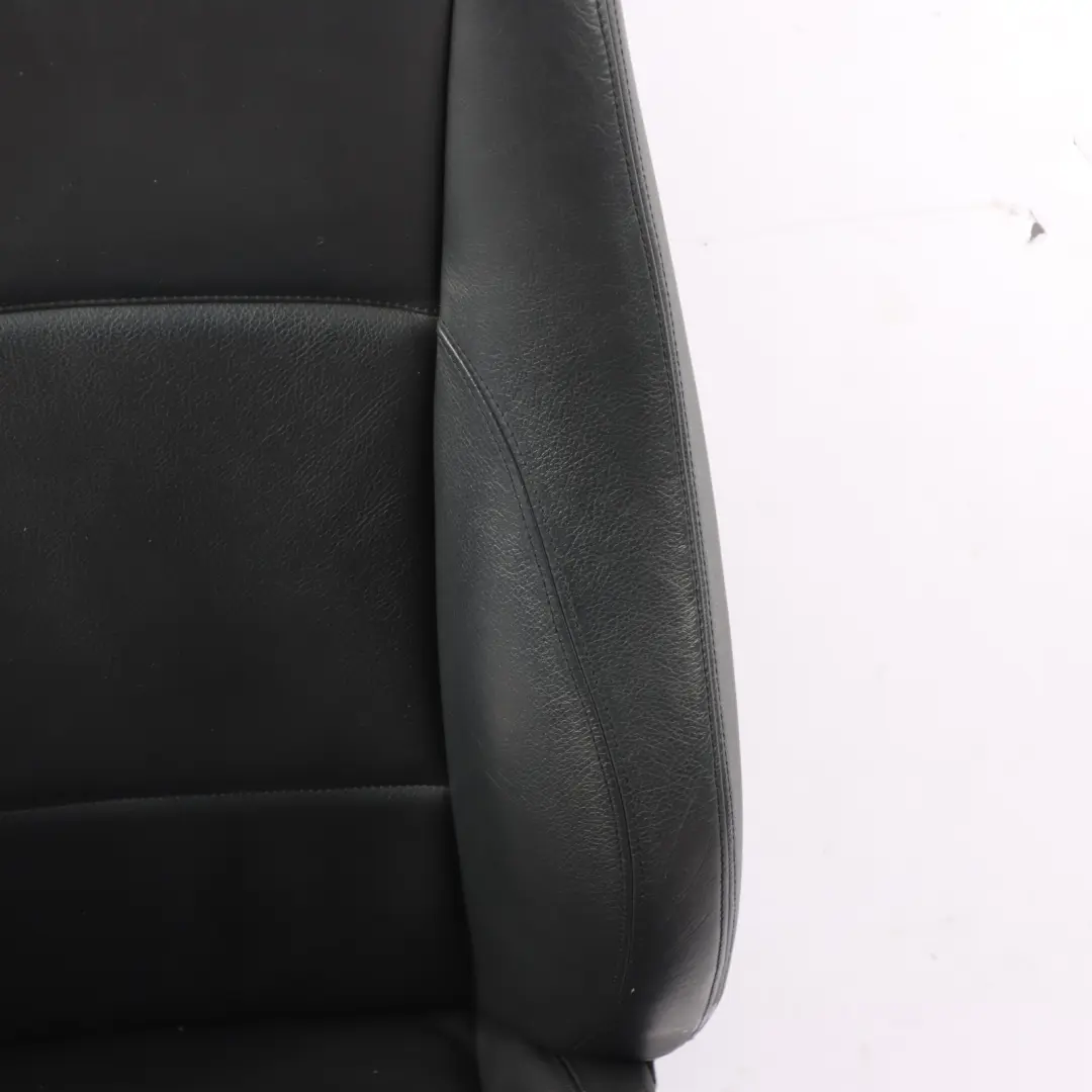 Front Seat BMW X1 E84 Heated M Sport Right O/S Leather Nevada Black