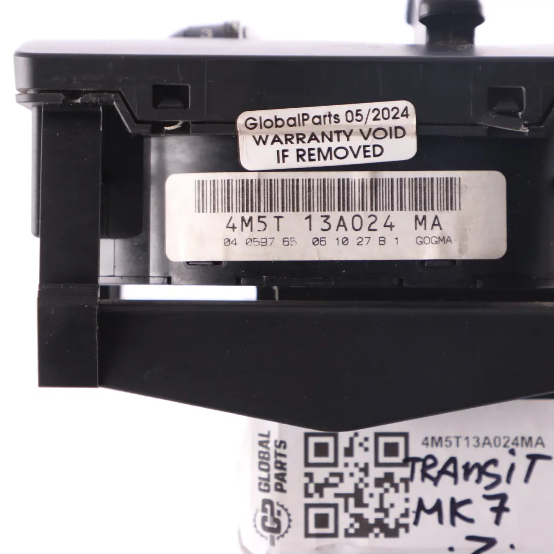 Ford Focus Mk2 Headlight Switch Fog Light Control Panel Unit 4M5T13A024MA