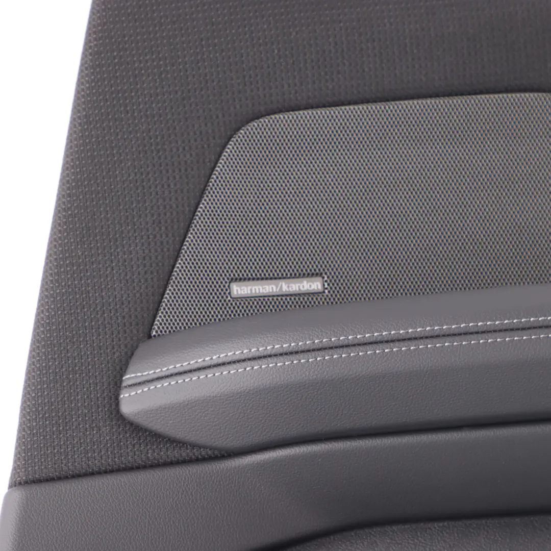 BMW G26 Door Card Rear Right O/S Door Lining Panel Leather Black 5A418F8