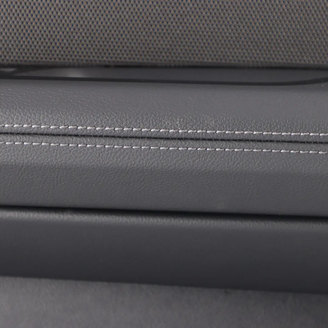 BMW G26 Door Card Rear Right O/S Door Lining Panel Leather Black 5A418F8