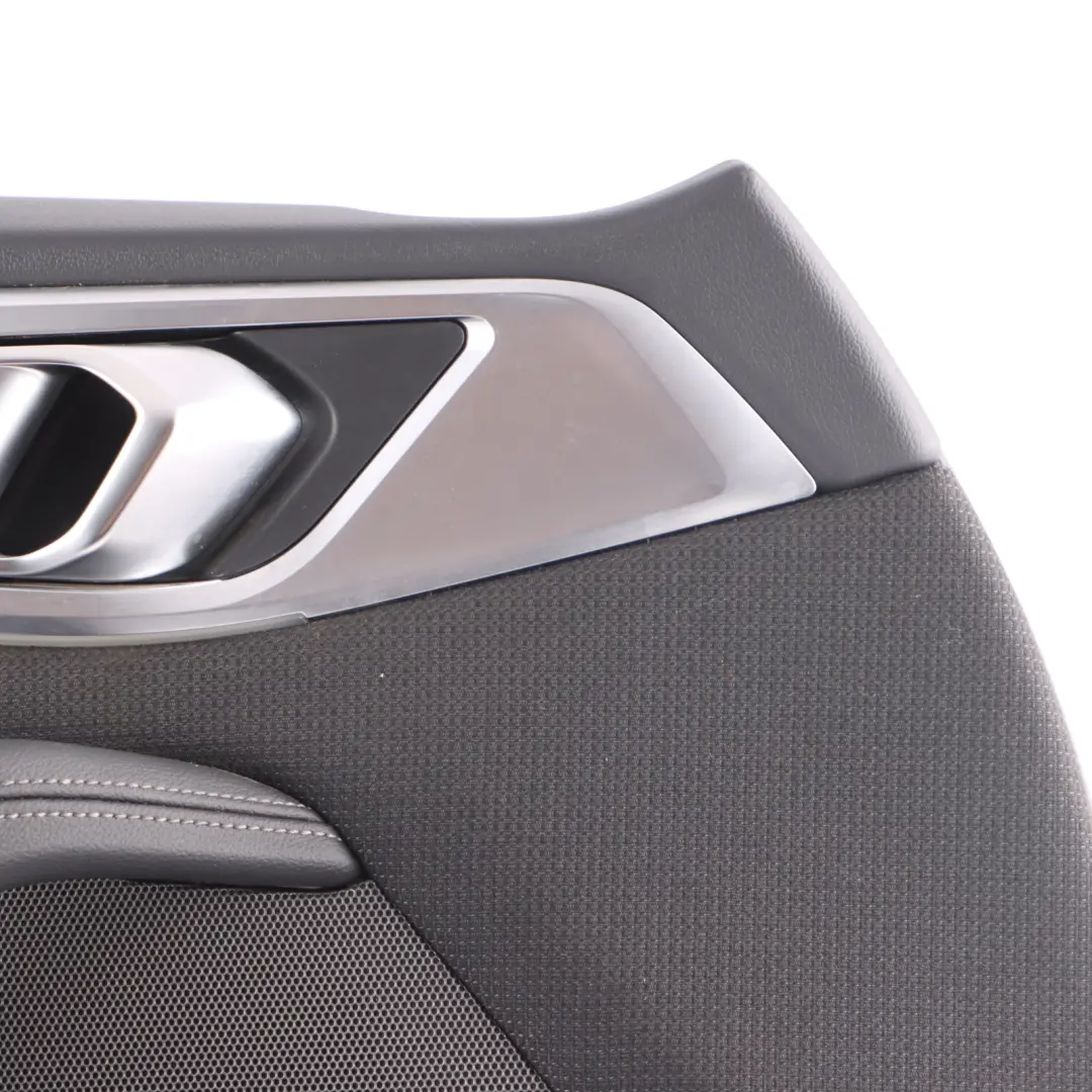 BMW G26 Door Card Front Left N/S Door Lining Panel Leather Black