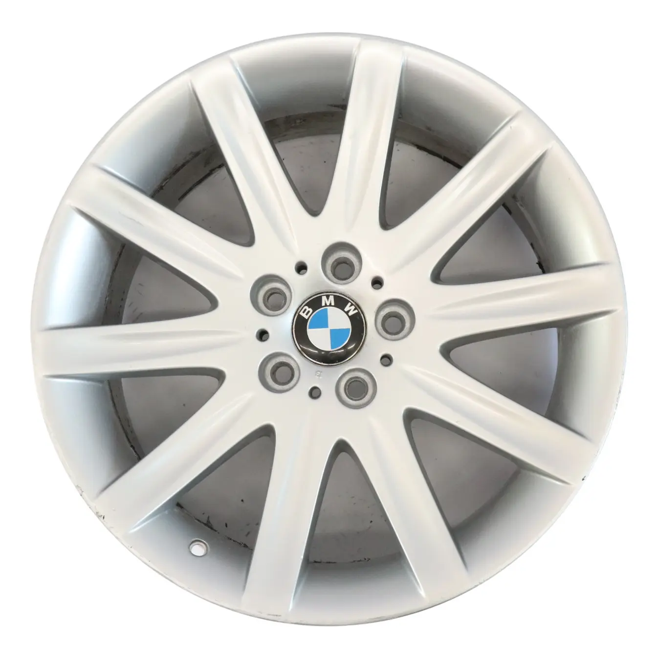 BMW E65 Front Silver Wheel Alloy Rim 19" Star Spoke 95 ET:24 9J 6753241