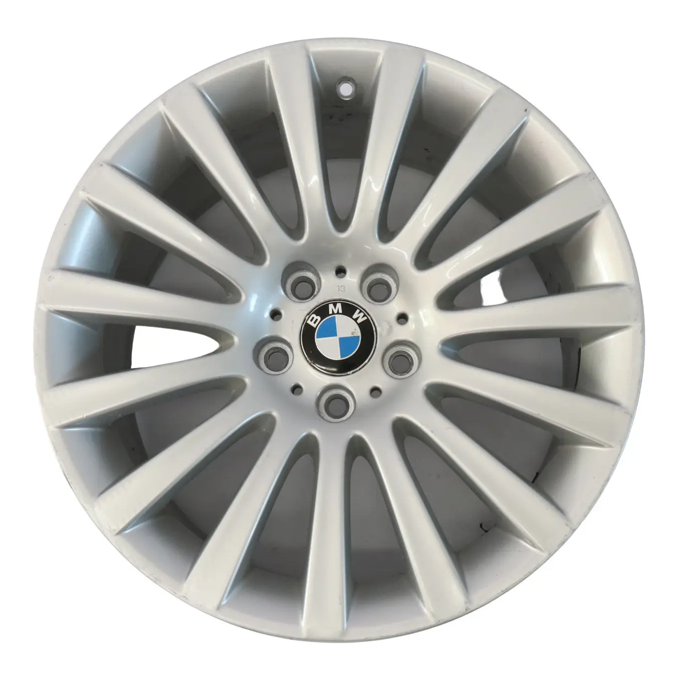 BMW F01 F07 Silver Light Alloy Wheel Rim 19" Multi-Spoke 235 9,5J ET:39 6775405