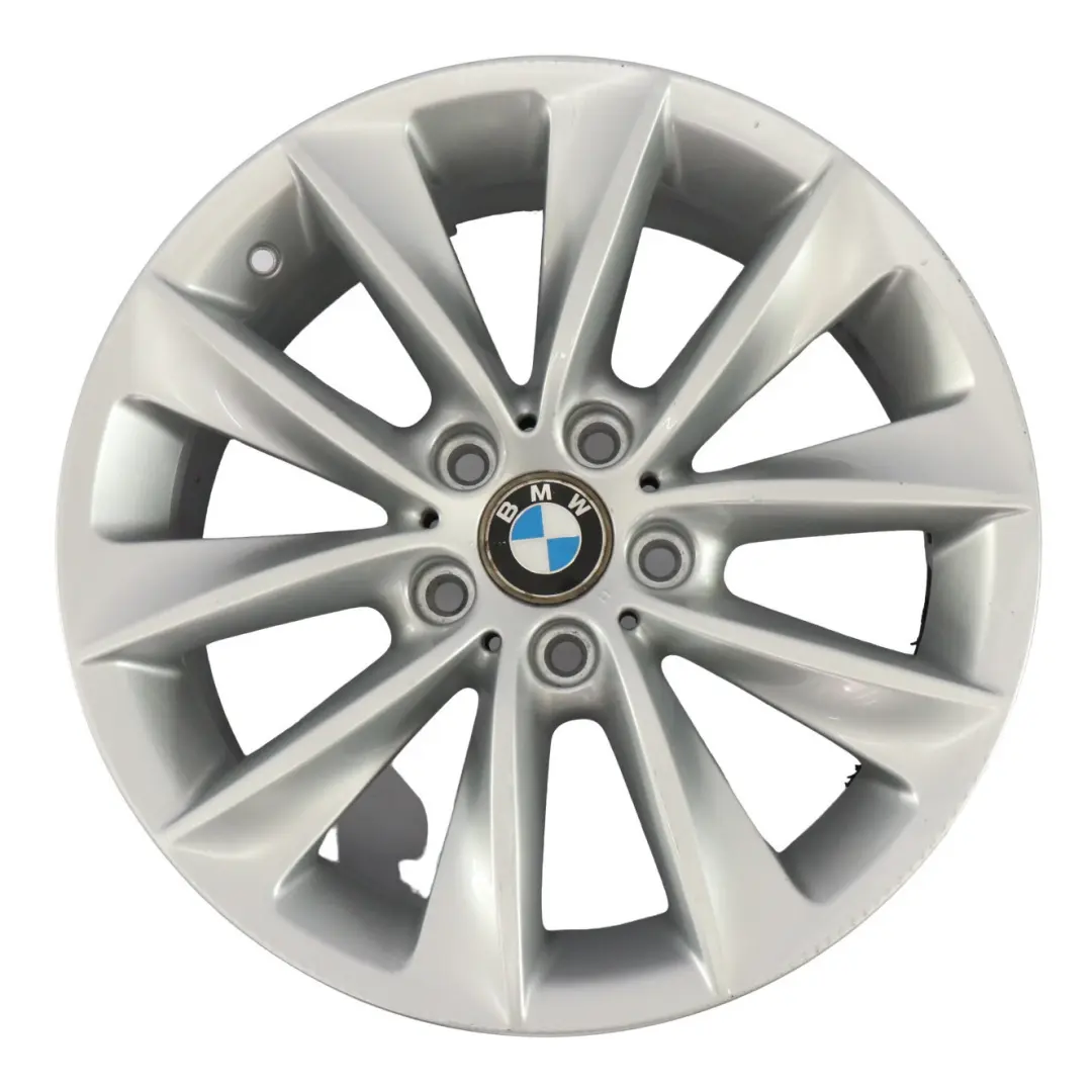 BMW F25 F26 Silver Wheel Alloy Rim 18" 8J ET:43 V Spoke 307 6787578