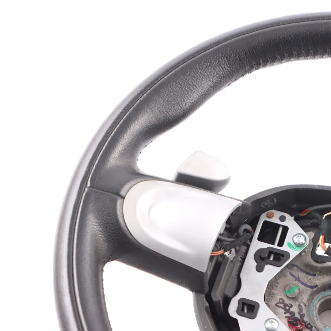 Mini Cooper R55 R56 R57 Black Leather Sport Steering Wheel With Padle Shift