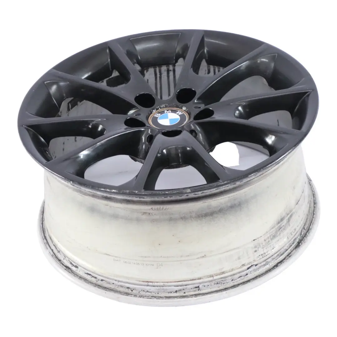 BMW F30 F32 Felga Aluminiowa Czarna 8J 18 ET:34 V Spoke 398 6796250