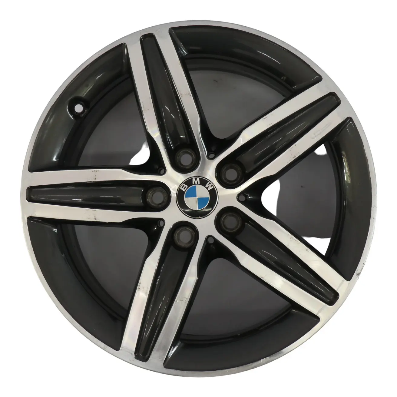 BMW F45 F46 Orbitgrey Alloy Wheel Rim 17" 7,5J ET:54 Star Spoke 379 6855091