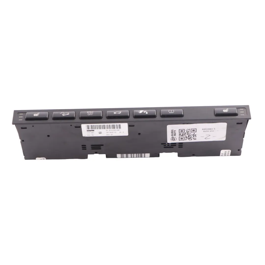 BMW X5 Series E53 Switch Unit Control Panel Centre Console PDC DSC Seat Heather