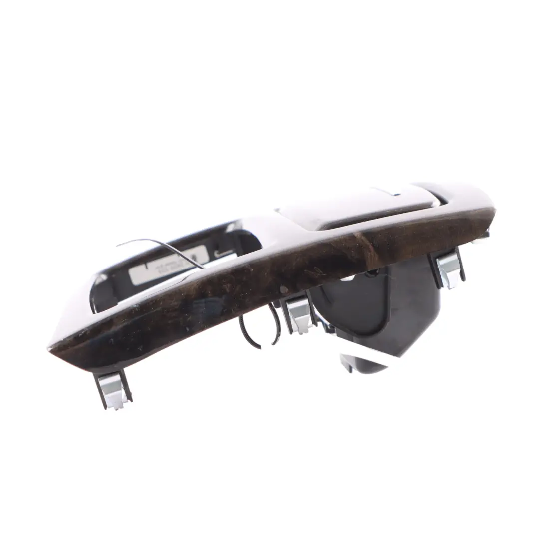 BMW E92 E93 Centre Console Rear Cover Poplar Woodgrain Grey
