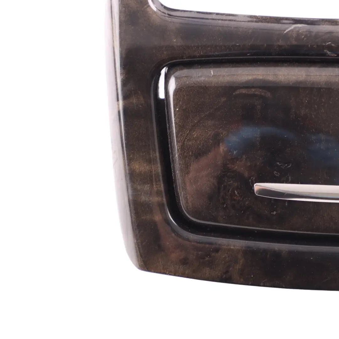 BMW E92 E93 Centre Console Rear Cover Poplar Woodgrain Grey