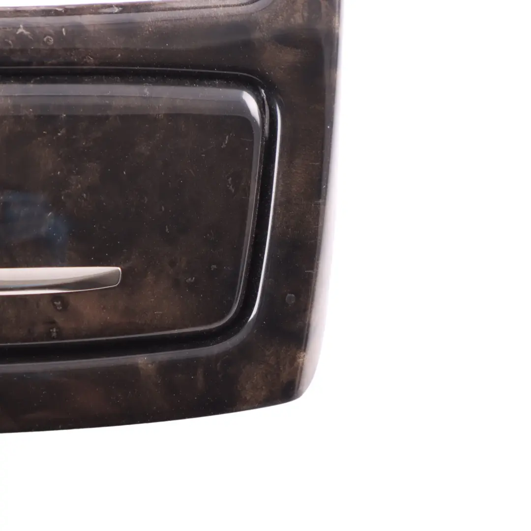 BMW E92 E93 Centre Console Rear Cover Poplar Woodgrain Grey