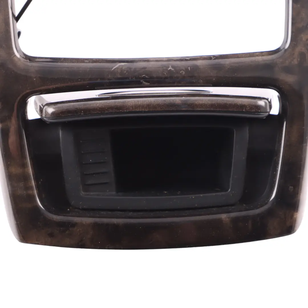 BMW E92 E93 Centre Console Rear Cover Poplar Woodgrain Grey
