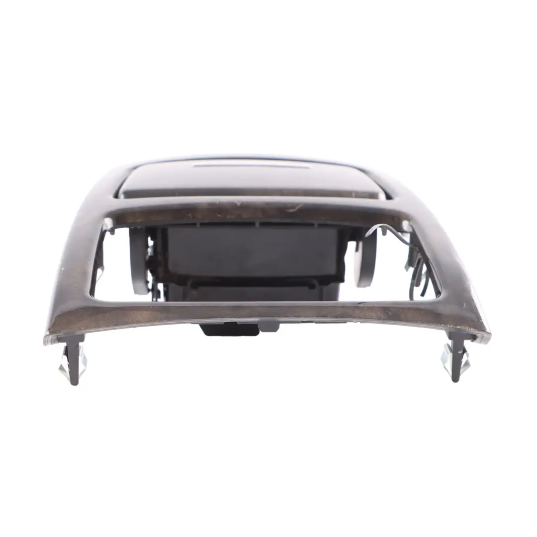 BMW E92 E93 Centre Console Rear Cover Poplar Woodgrain Grey