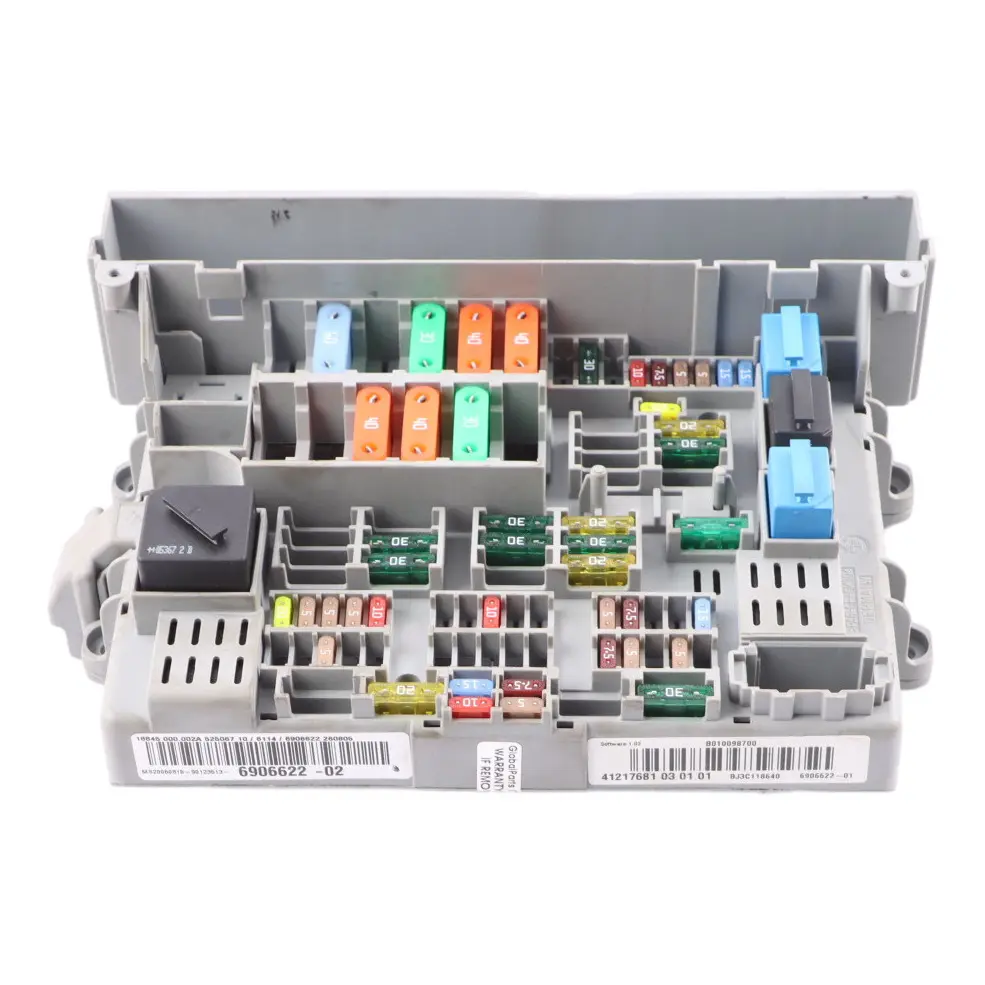BMW E87 E90 E91 E92 Power Distribution Fuse Box Front 6906622