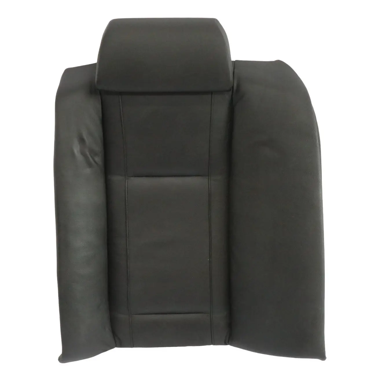BMW E65 E66 E67 Respaldo Trasero Funda Cuero Negro Izquierda Reposacabezas Motor