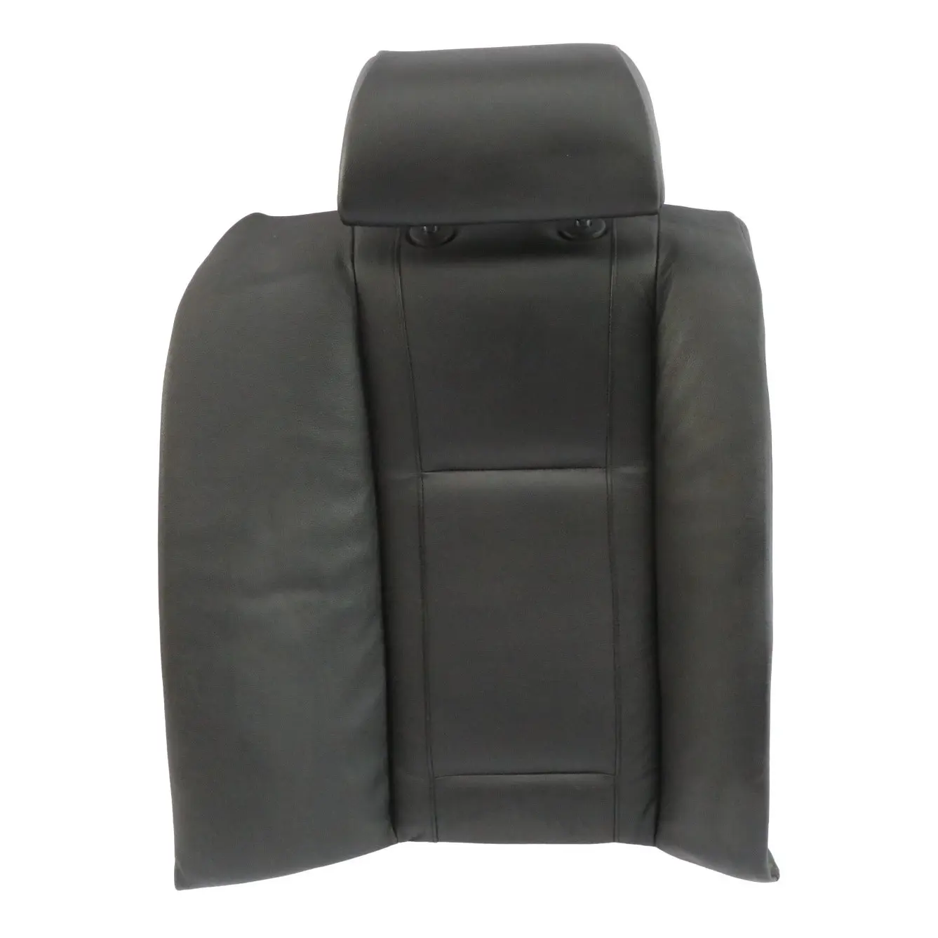 BMW E65 E66 E67 Respaldo Asiento Trasero Negro Funda Cuero Derecho Reposacabezas
