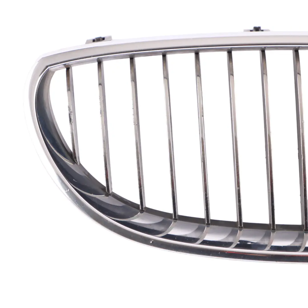 BMW E60 E61 Front Bumper Grille Kidney Right O/S Cover Chrome Black 7027062