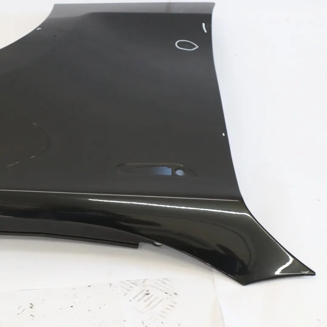 BMW E87 Panel Lateral Guardabarros Delantero Derecho Negro Zafiro Metalico 475