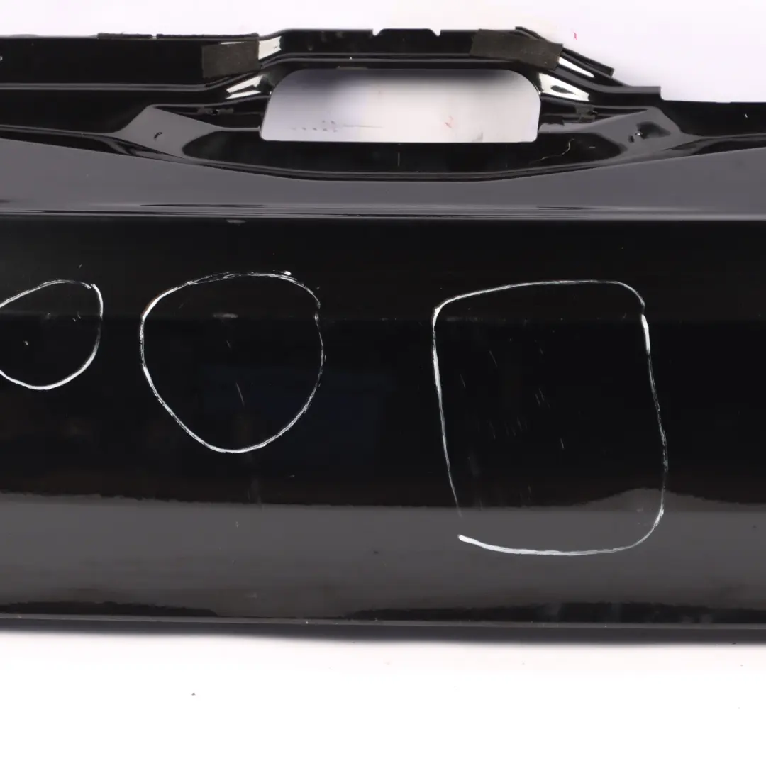 BMW X5 E70 Boot Trunk Lid Tailgate Bottom Panel Black Sapphire Metallic - 475