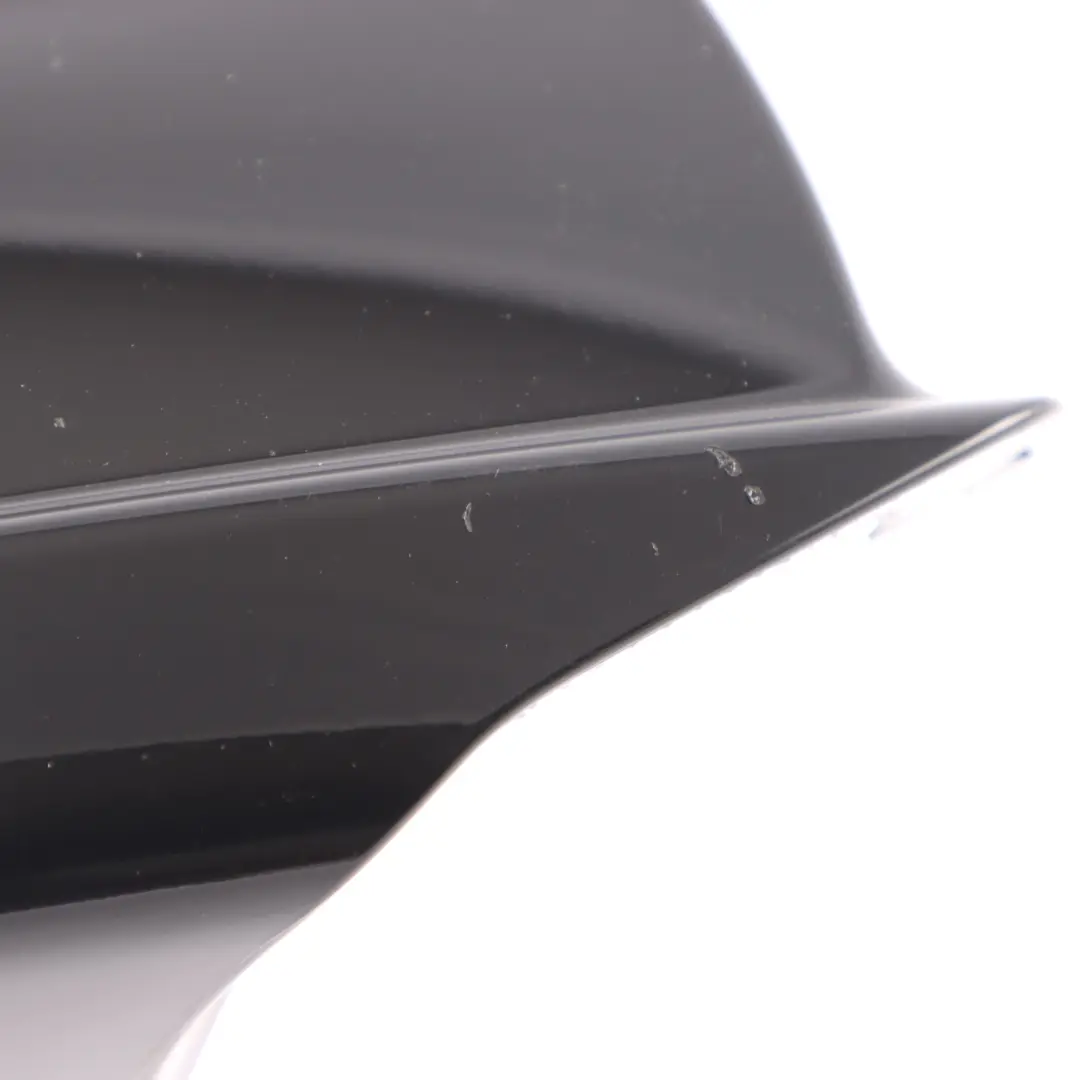 Wing Mirror Cover BMW F10 F11 Cap Casing Right O/S Schwarz 2 Black - 668 7216370