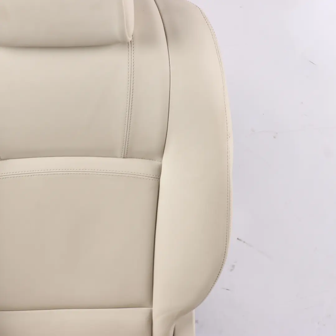 BMW F07 GT Rear Seat Left N/S Interior Leather Nappa Elfenbein Weiss