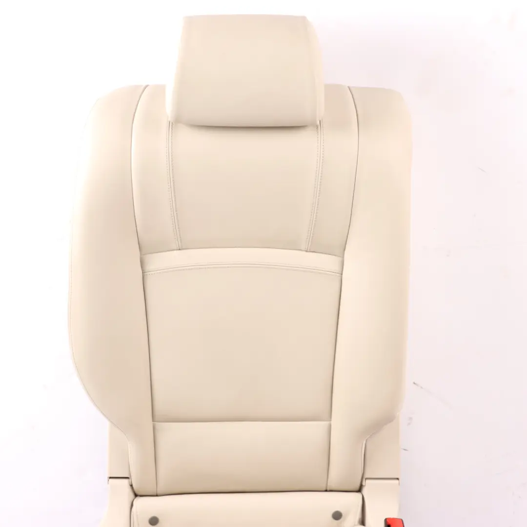 BMW F07 GT Rear Seat Right O/S Interior Leather Nappa Elfenbein Weiss