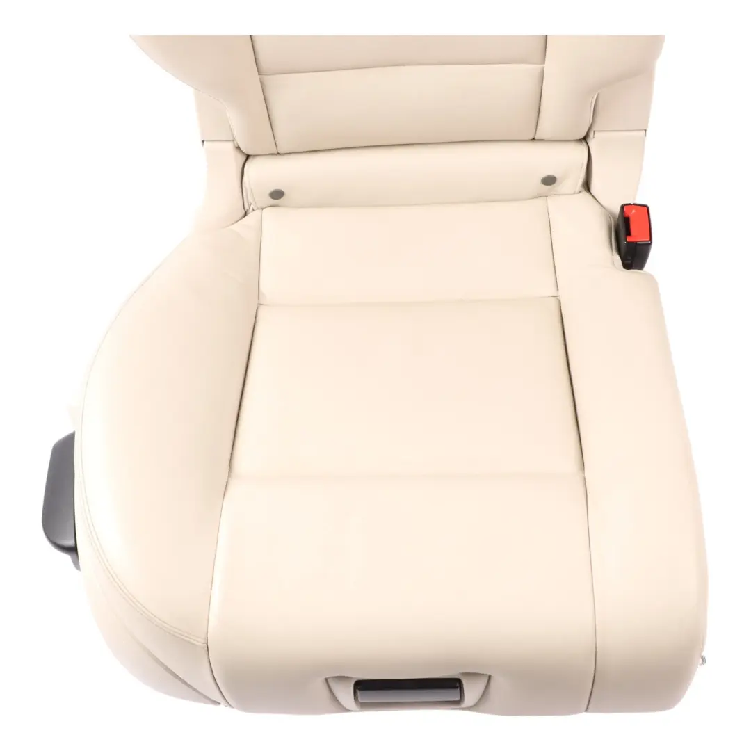 BMW F07 GT Rear Seat Right O/S Interior Leather Nappa Elfenbein Weiss