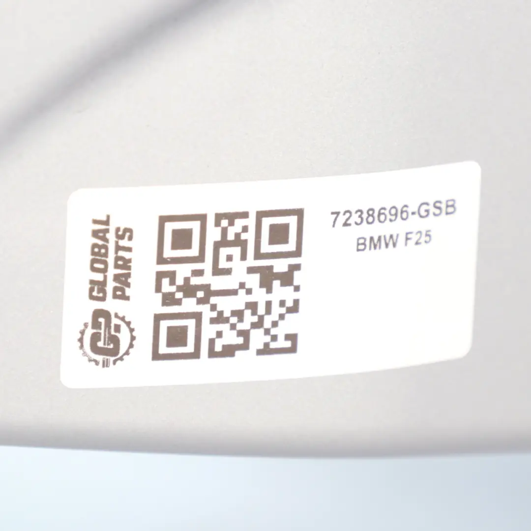 BMW X3 F25 Drzwi Prawe Tylne Glacier Silver Srebrny Metalik - A83