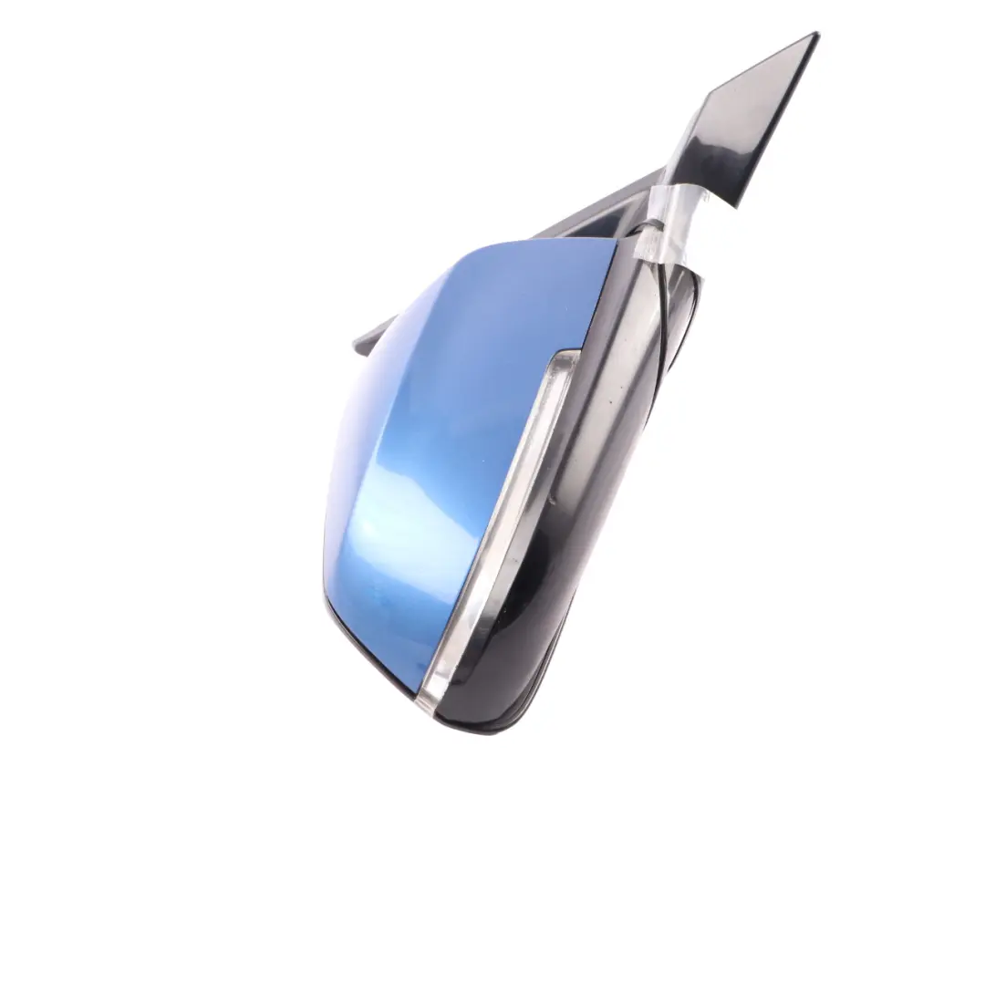 Wing Mirror BMW F30 F31 High Gloss Heated Right O/S Estorilblau Estoril Blue B45