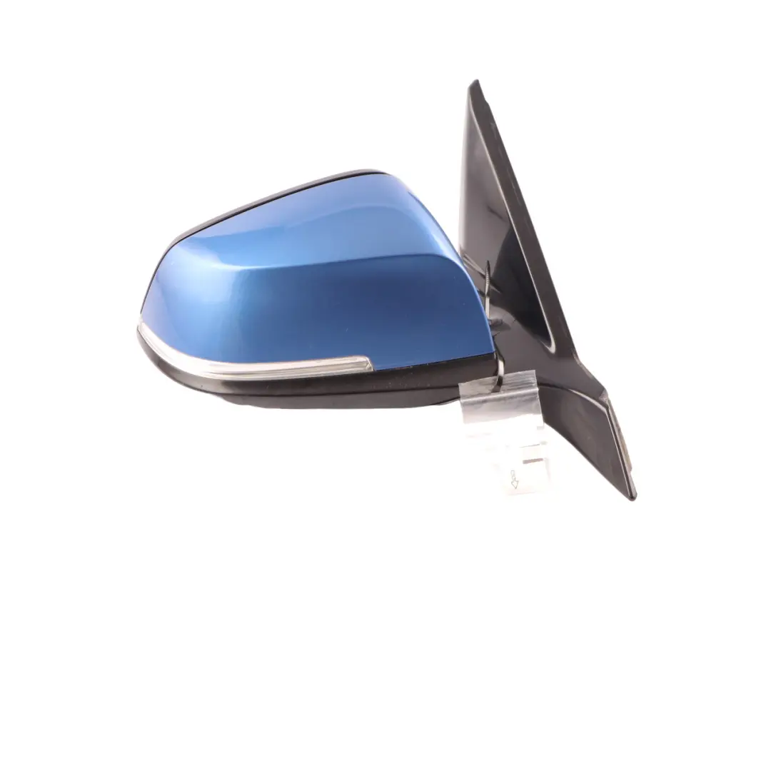 Wing Mirror BMW F30 F31 High Gloss Heated Right O/S Estorilblau Estoril Blue B45