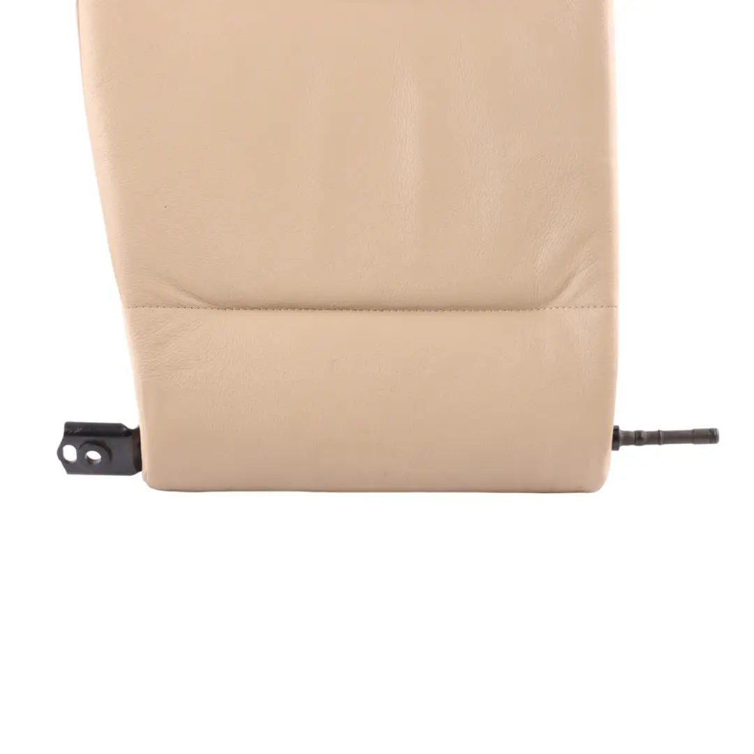 Rear Seat Backrest BMW E91 Touring Right O/S Back Cover Leather Dakota Beige