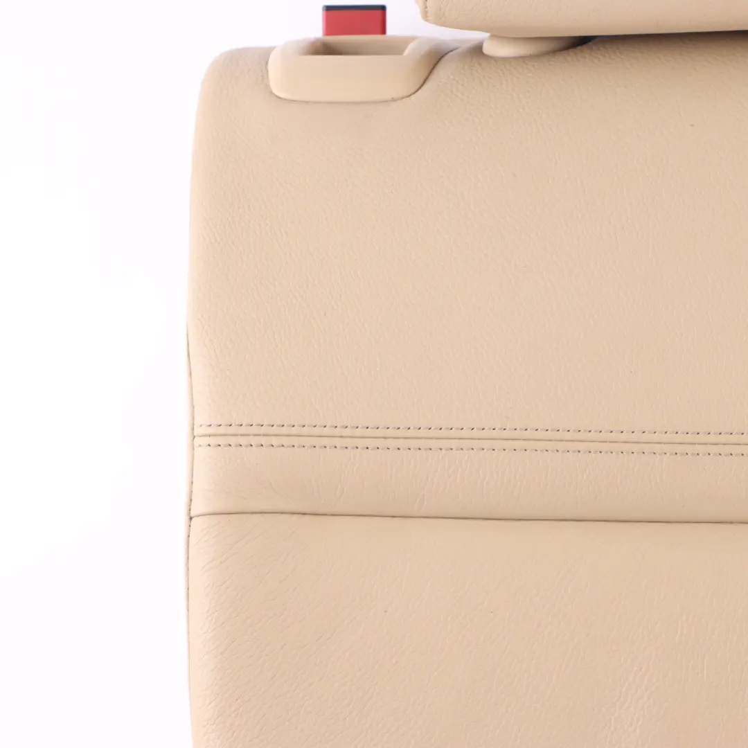 Rear Seat Backrest BMW E91 Touring Right O/S Back Cover Leather Dakota Beige