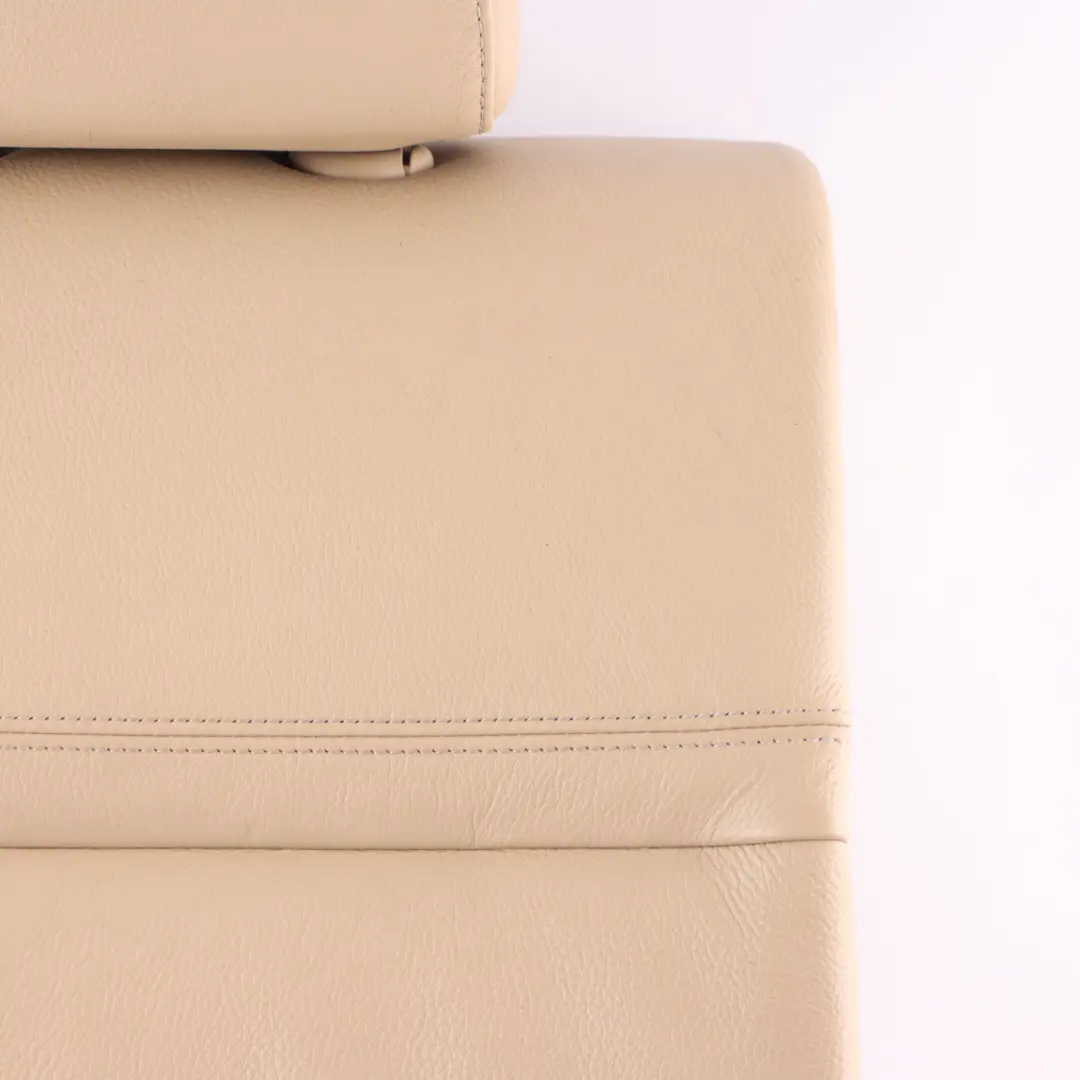 Rear Seat Backrest BMW E91 Touring Right O/S Back Cover Leather Dakota Beige