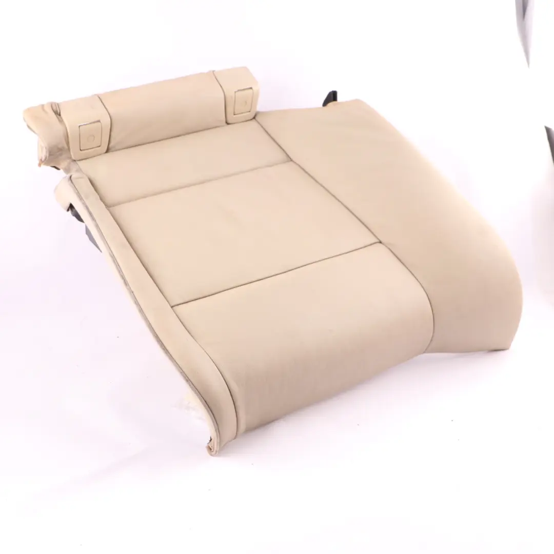 BMW E93 Cabrio Convertible Leather Rear Left Seat N/S Cover Couch Cream Beige