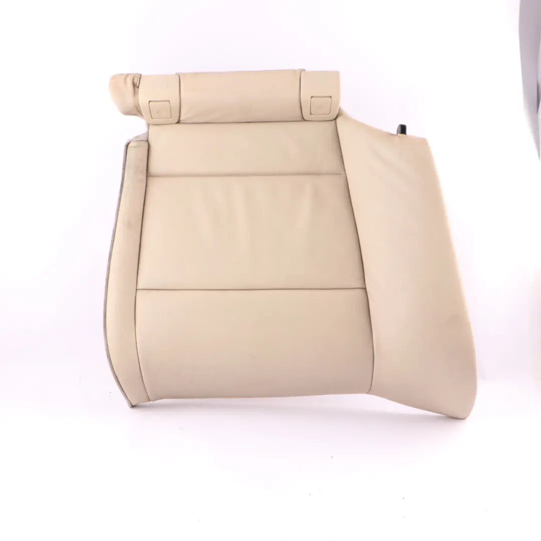 BMW E93 Cabrio Convertible Leather Rear Left Seat N/S Cover Couch Cream Beige