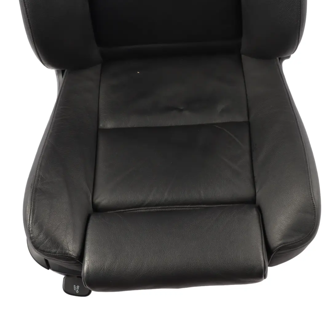 Front Seat BMW E60 E61 Right O/S M Sport Heated Black Leather Dakota