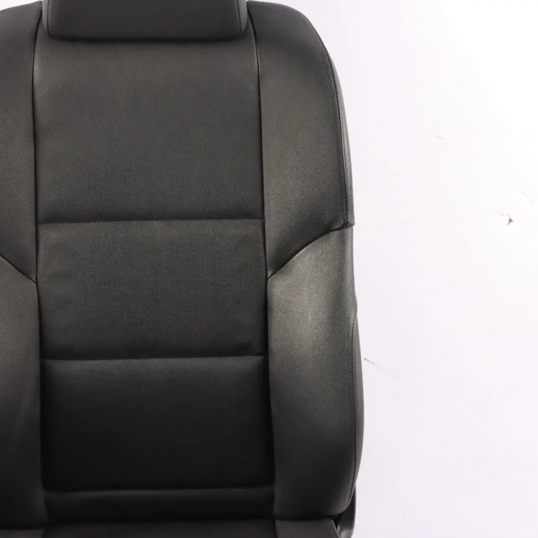 Front Seat BMW E60 E61 Right O/S M Sport Heated Black Leather Dakota