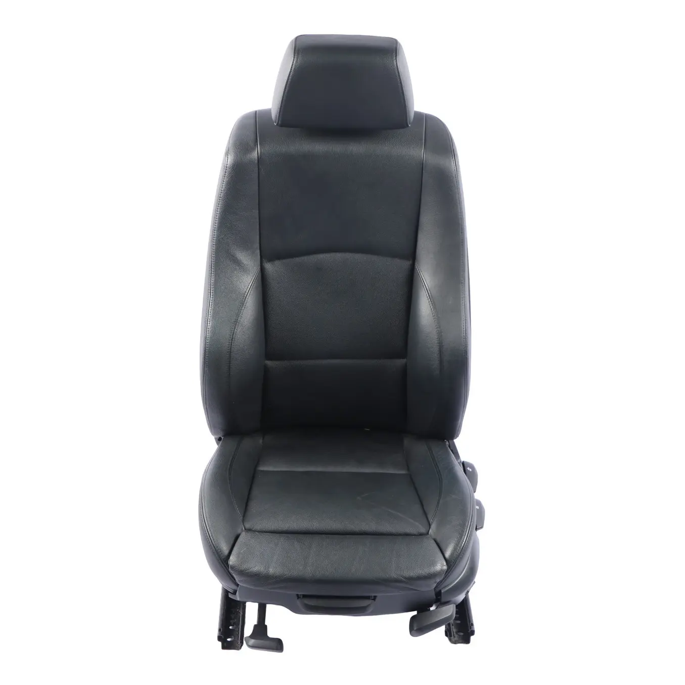 BMW E87 LCI Front Left N/S M Sport Seat Leather Boston Black Interior 7251067