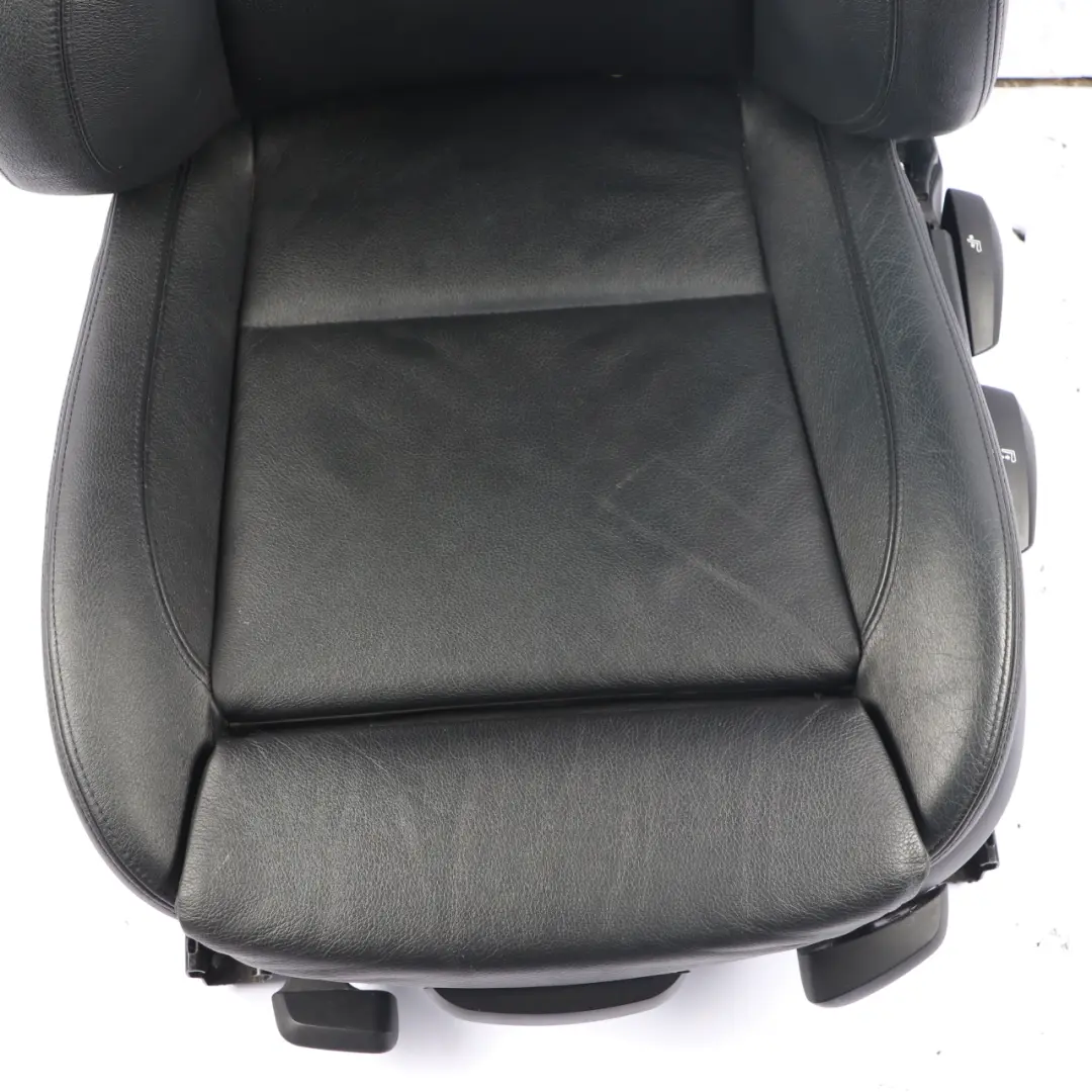 BMW E87 LCI Front Left N/S M Sport Seat Leather Boston Black Interior 7251067