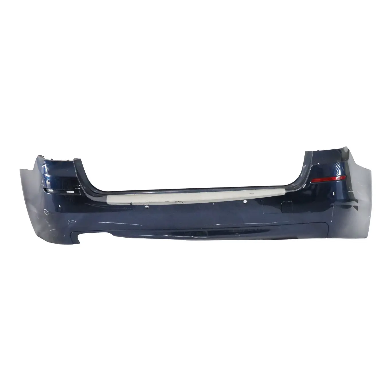 BMW F11 Touring Rear Bumper Panel PDC Covering Tiefseeblau Deep Sea Blue - A76