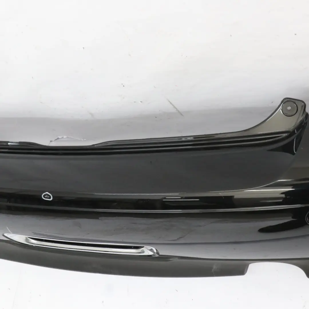 Mini R56 LCI Rear Bumper Trim Panel R57 LCI R58 Midnight Black Metallic - A94