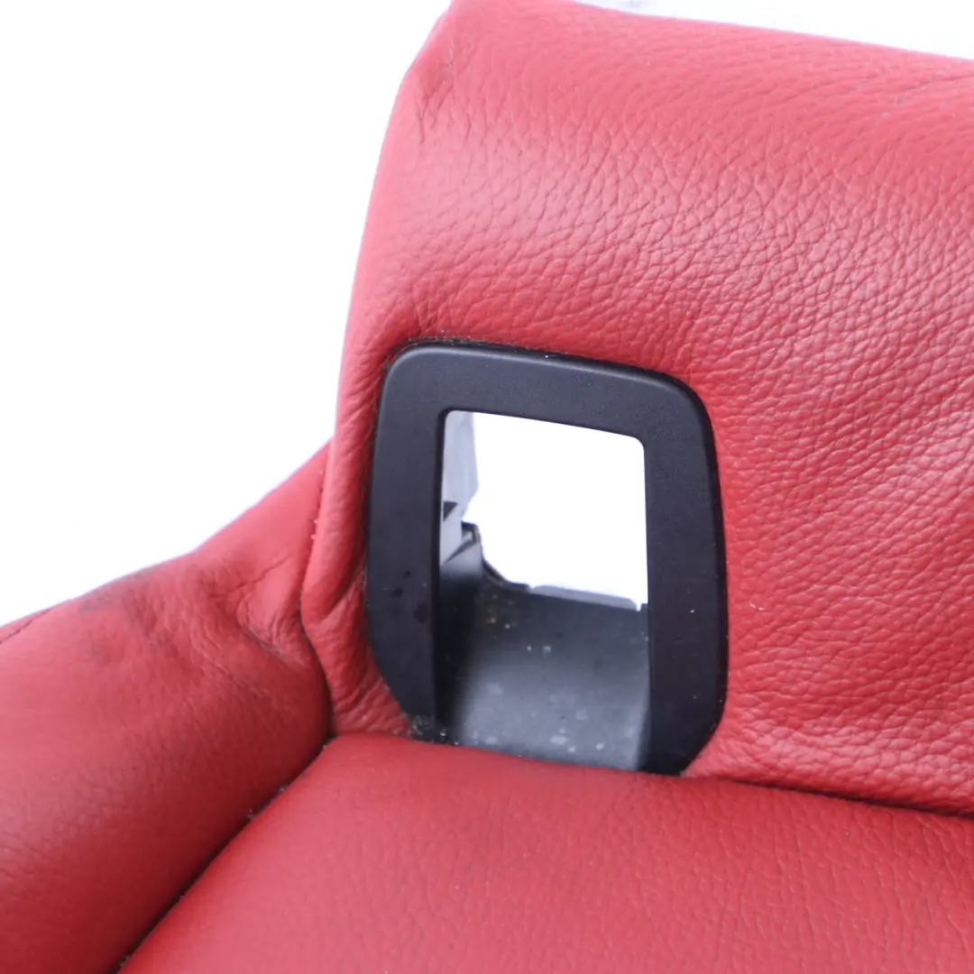 BMW E92 Rear Seat Bench Cover Right O/S Seating Cover Red Leather Dakota