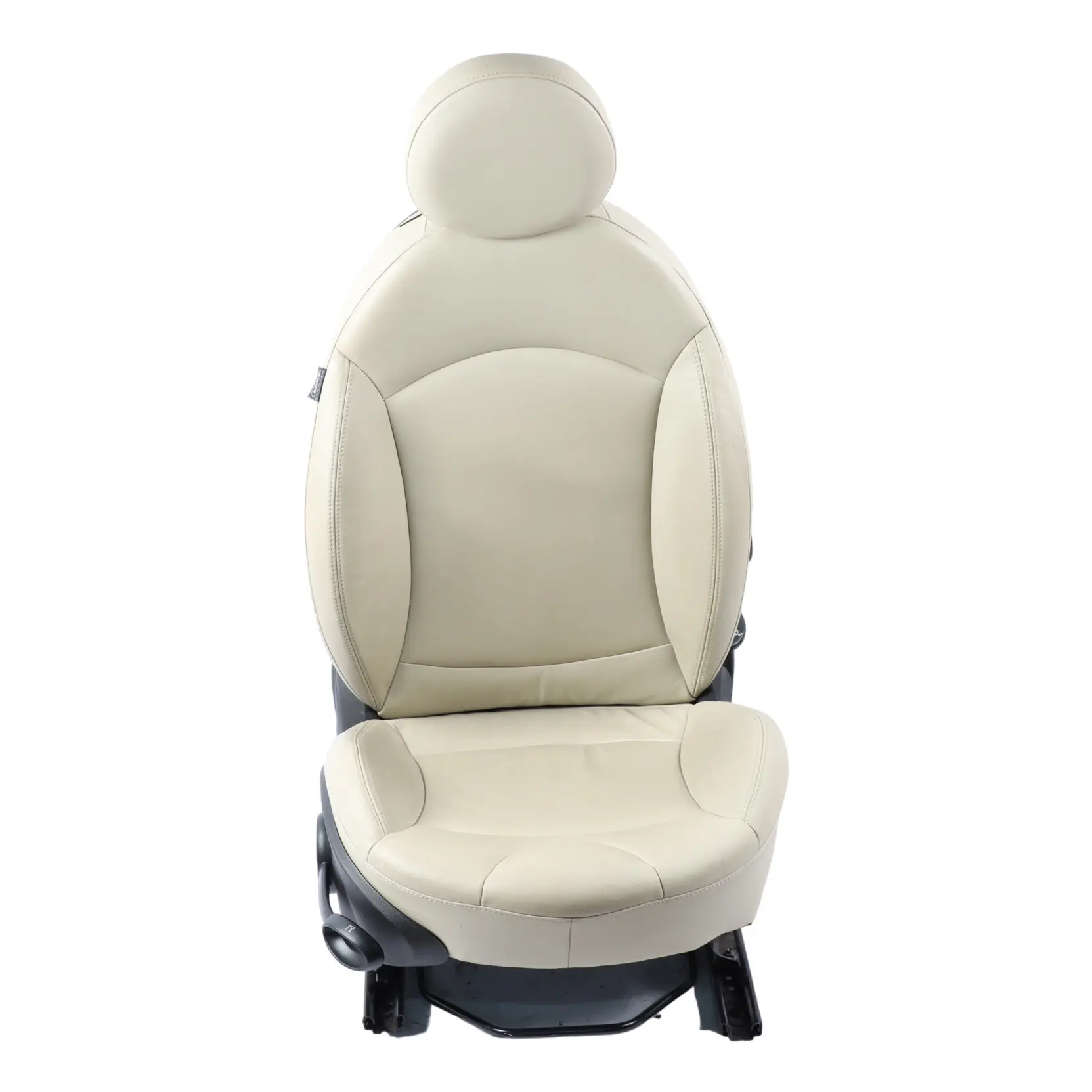 Mini Cooper R55 R56 LCI Heated Front Right O/S Sport Seat Leather Polar Beige