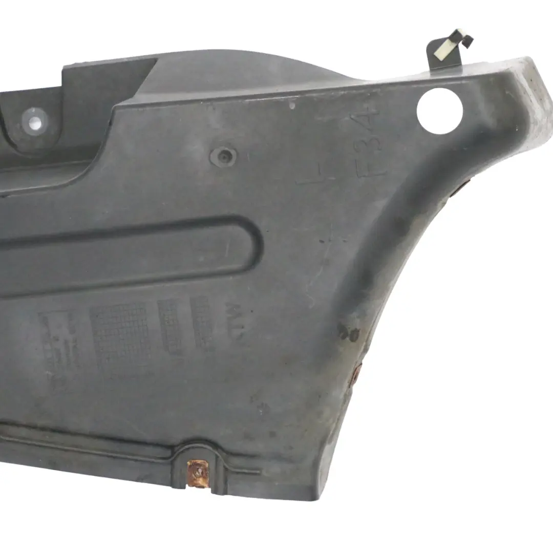 BMW F34 Cache de protection de bas de caisse arrière gauche 7276301