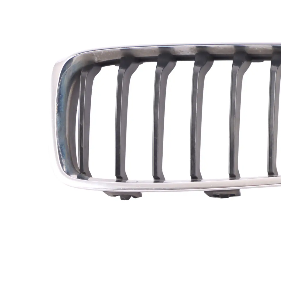 Grille Sport BMW F32 F33 F36 Front Kidney Left N/S Trim Chrom / Black 7294817